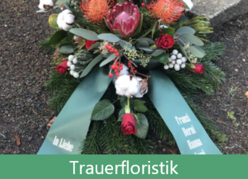 Trauerfloristik